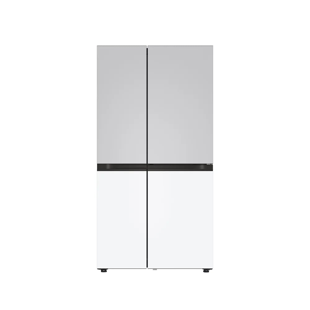 LG S836MRQ112 크림 그레이와 에센스 화이트 냉장고